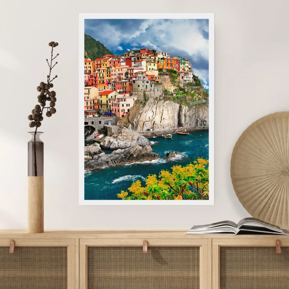 Poster - Îmbrățișați de stânci - 50x70 cm