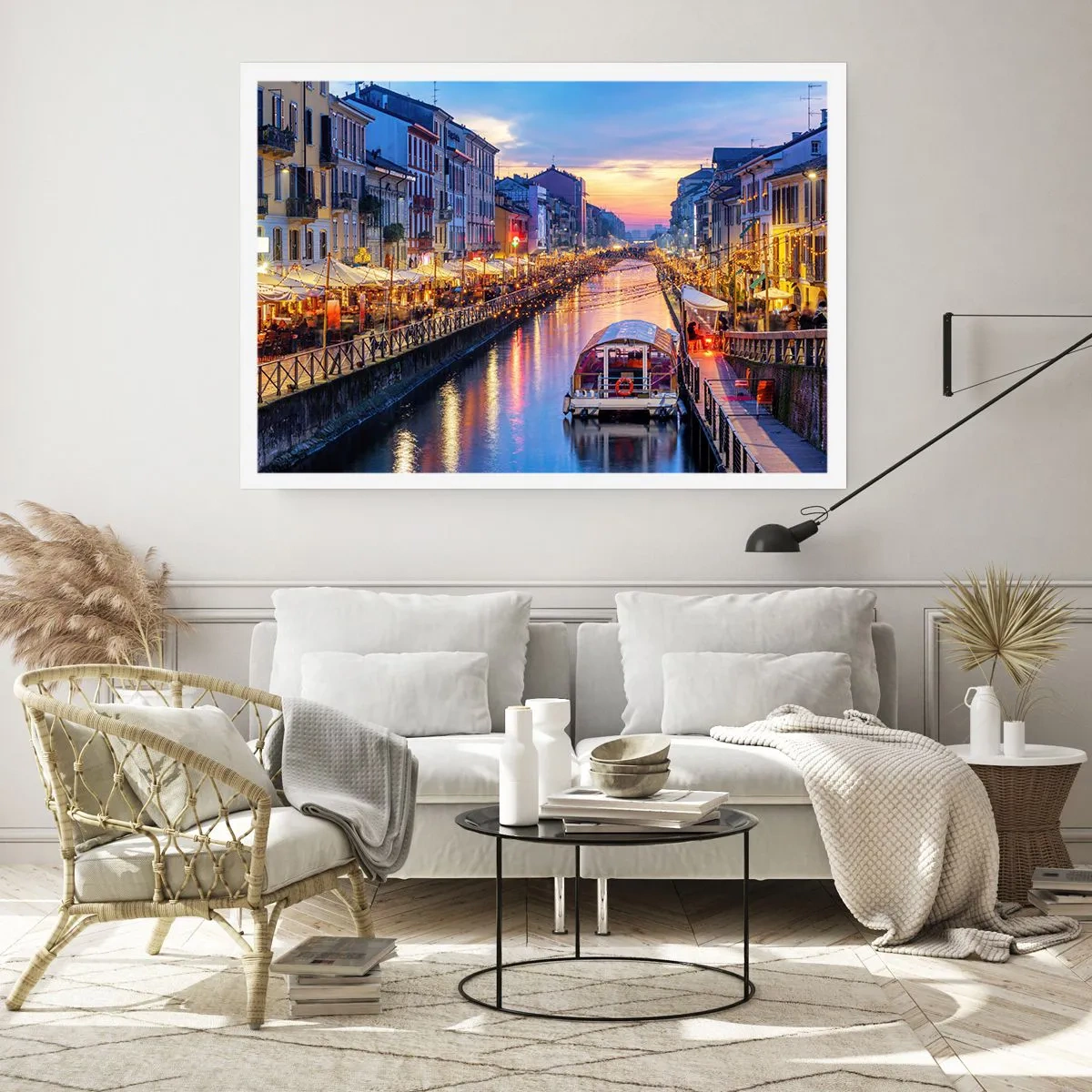 Poster - O seară de lumină și distracție - 70x50 cm