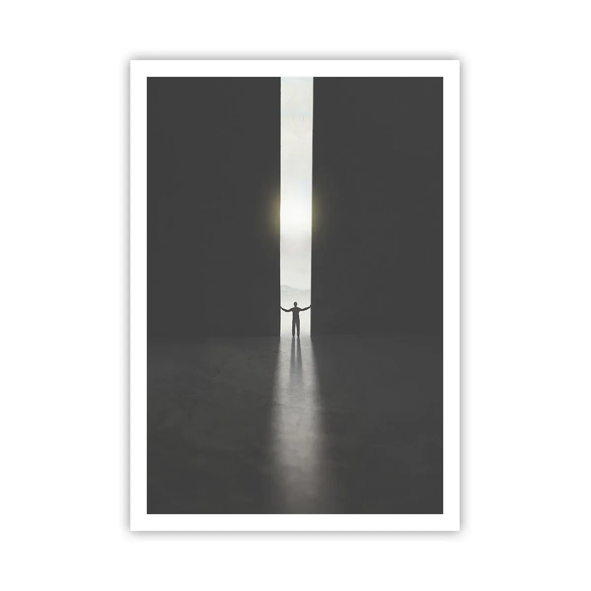 Poster - Un pas spre un viitor luminos - 70x100 cm