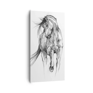 Tablou pe pânză - Într-un trap grațios - 65x120 cm