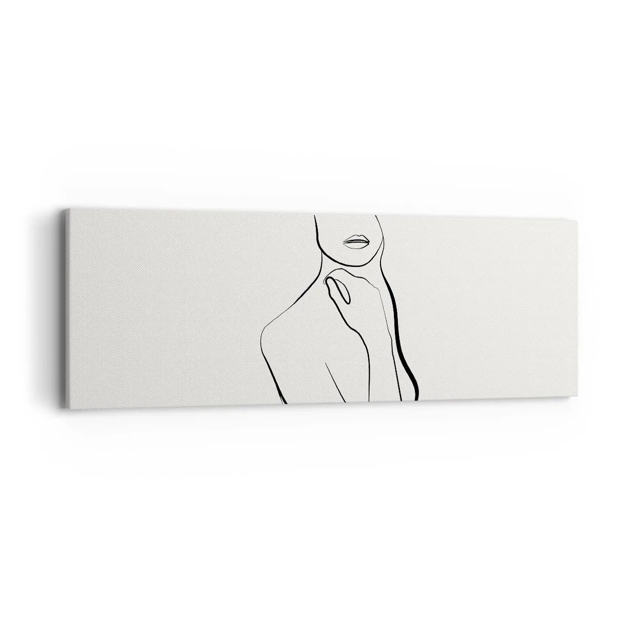 Tablou pe pânză - Val de melancolie - 90x30 cm