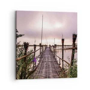 Tablou pe pânză - Pacea și liniștea Asiei - 70x70 cm