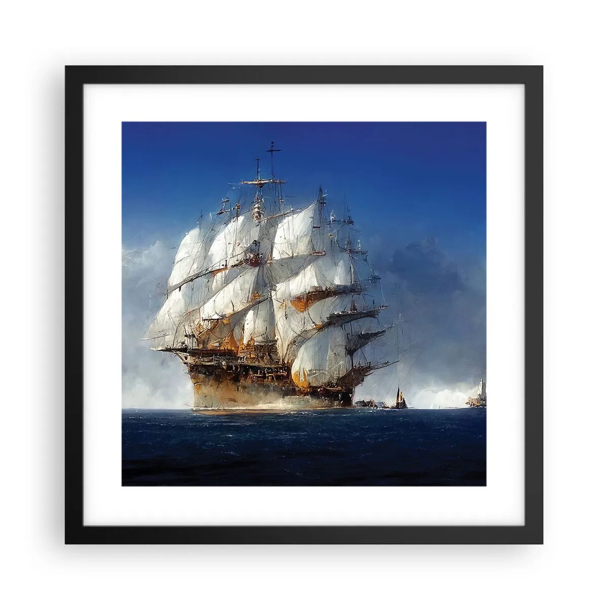Poster în ramă neagră - The great glory! - 40x40 cm