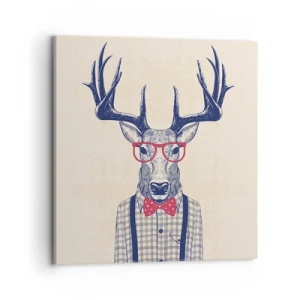 Tablou pe pânză - O extravaganță jucăușă - 70x70 cm