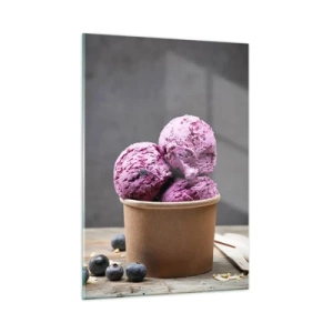 Tablou pe sticlă - Dulce și rece - 50x70 cm