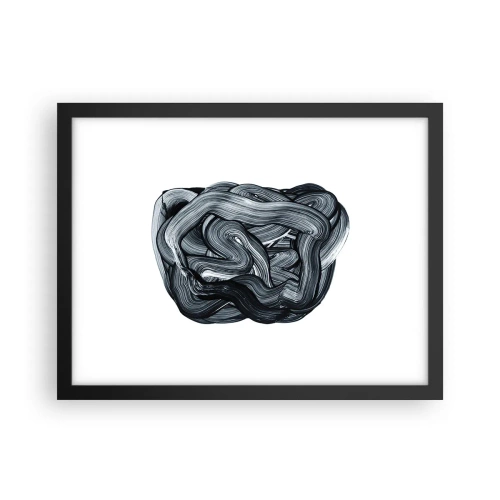 Poster în ramă neagră - Nu este atât de simplu - 40x30 cm