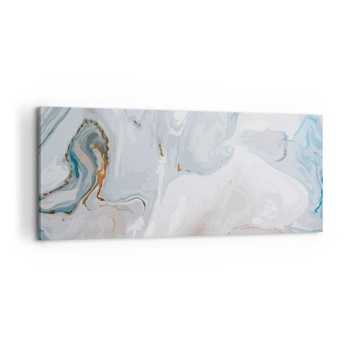 Tablou pe pânză - Albul ridicat - 100x40 cm