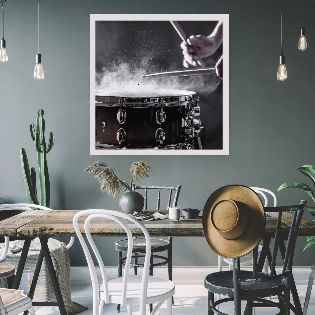 Poster - Pulsul muzicii - 50x50 cm