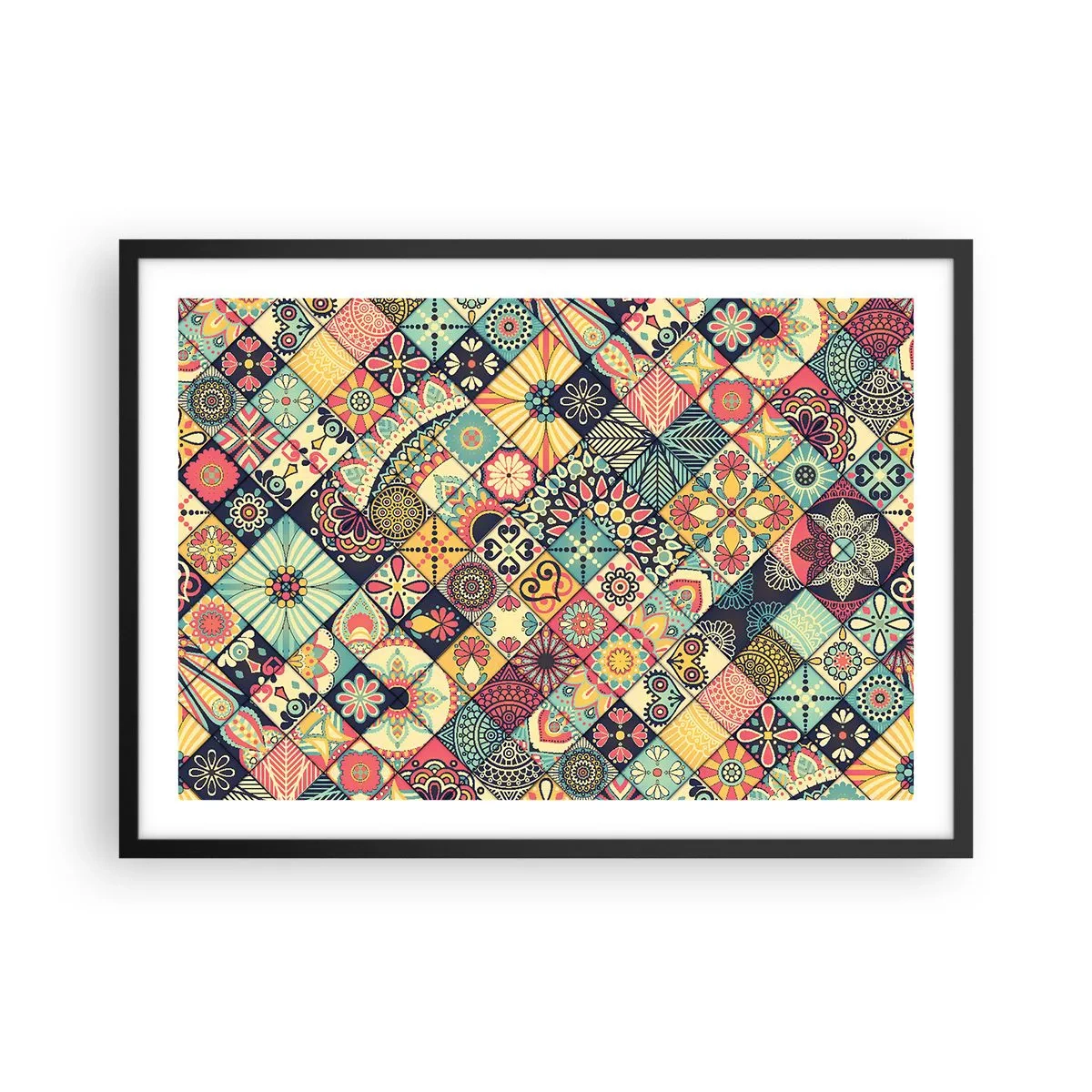 Poster în ramă neagră - Clima marocană - 70x50 cm