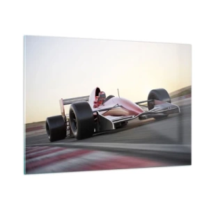 Tablou pe sticlă - Întotdeauna un câștigător - 100x70 cm