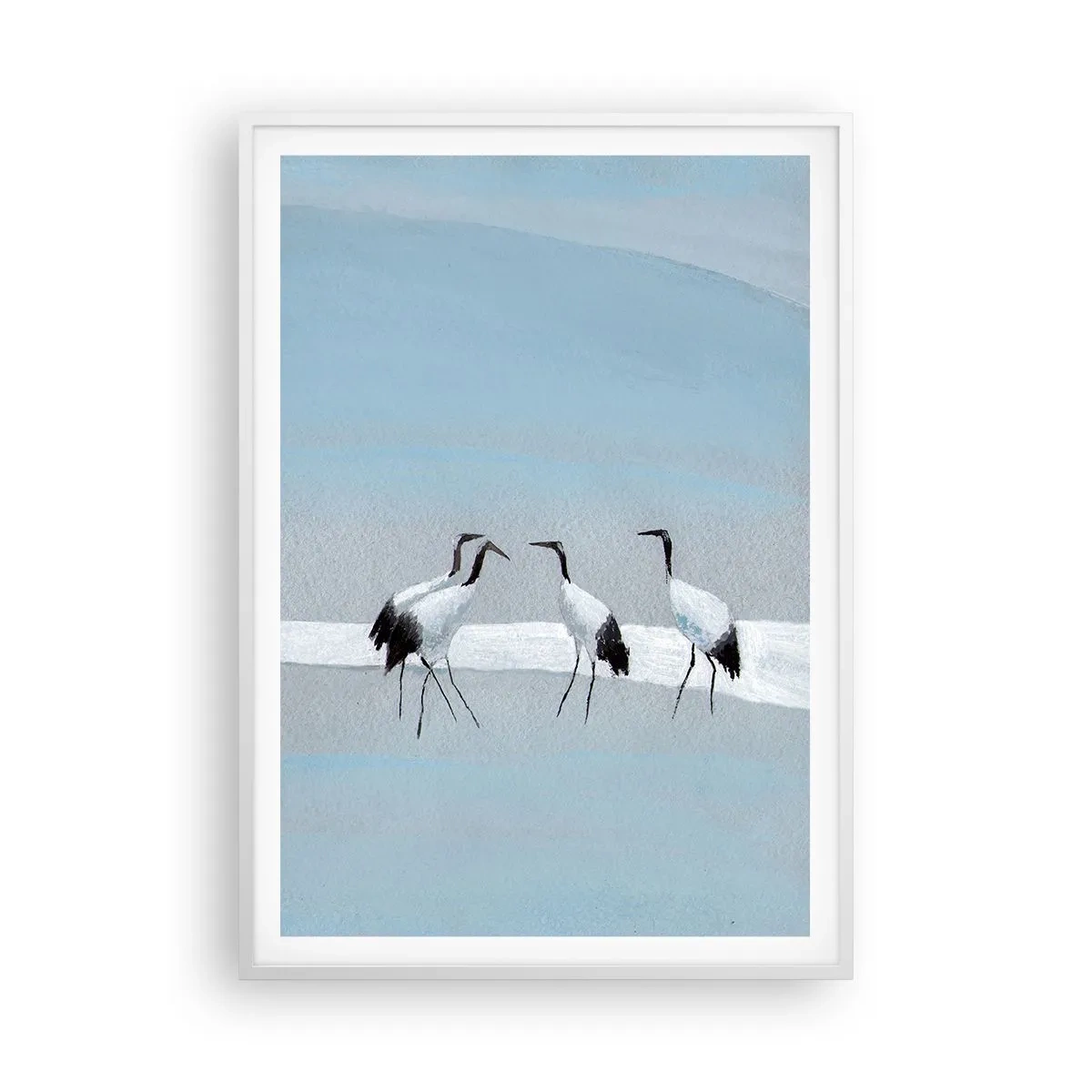 Poster în ramă albă - După o zi fierbinte - 70x100 cm