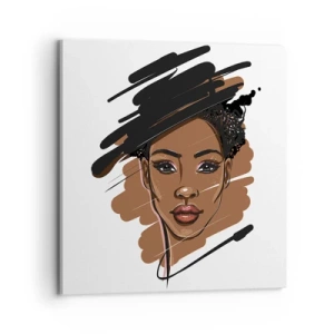 Tablou pe pânză - Dulce ca ciocolata - 70x70 cm