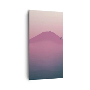 Tablou pe pânză - Călători deasupra norilor - 55x100 cm