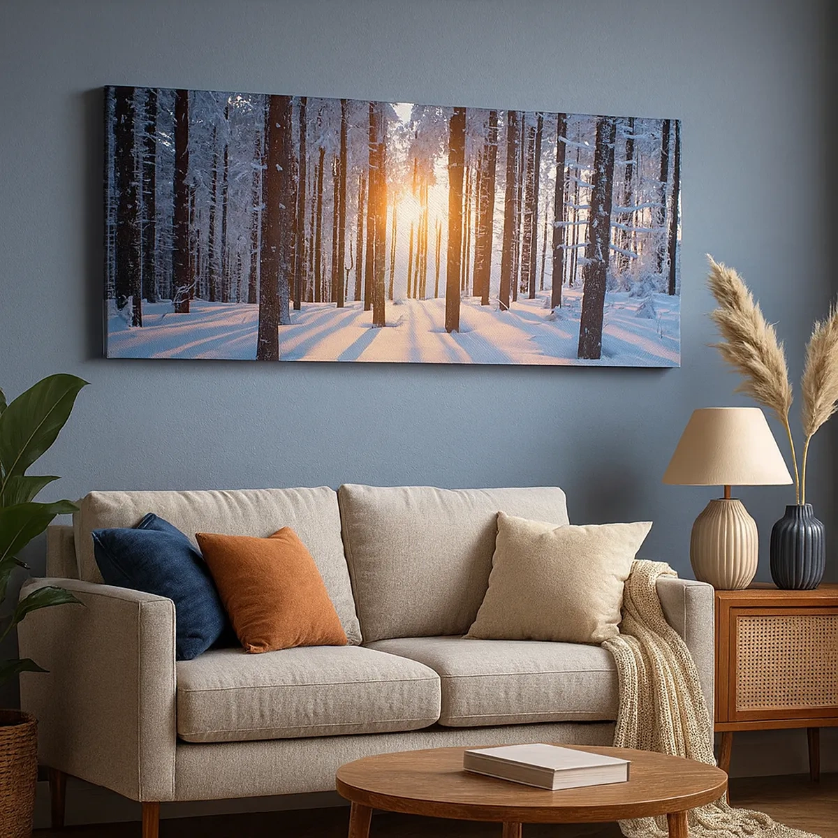 Tablou pe pânză - În mod clar în alb și negru - 30x30 cm