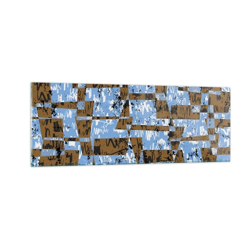 Tablou pe sticlă - Decupaj aparte - 140x50 cm