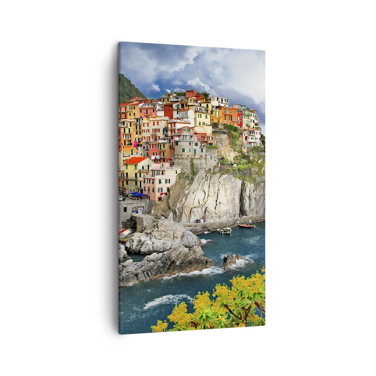 Tablou pe pânză - Îmbrățișați de stânci - 45x80 cm