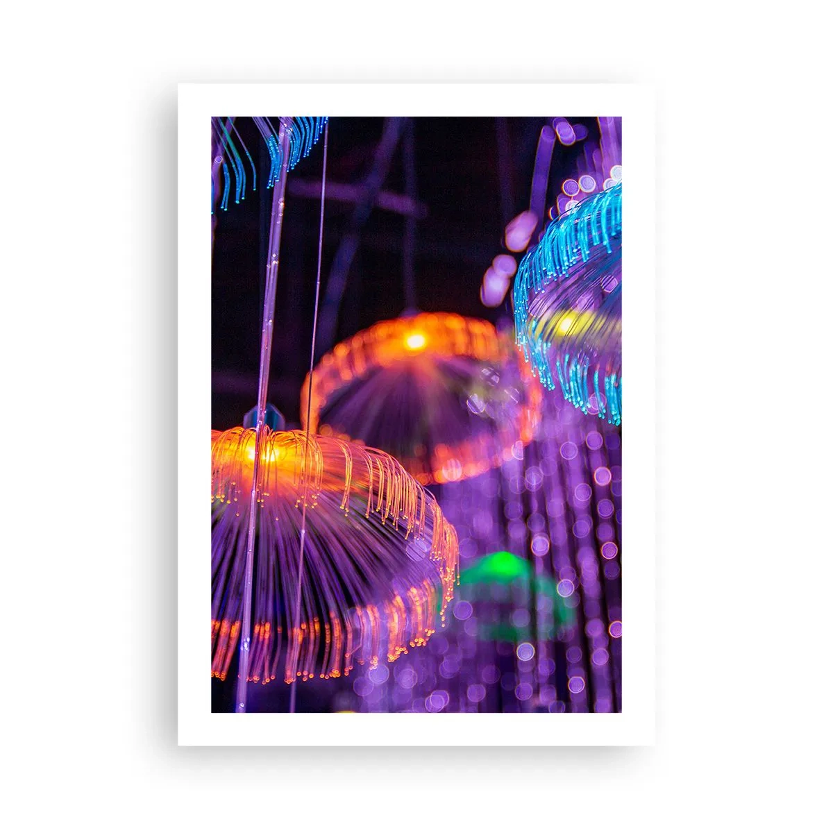 Poster - Fântână de lumină - 50x70 cm