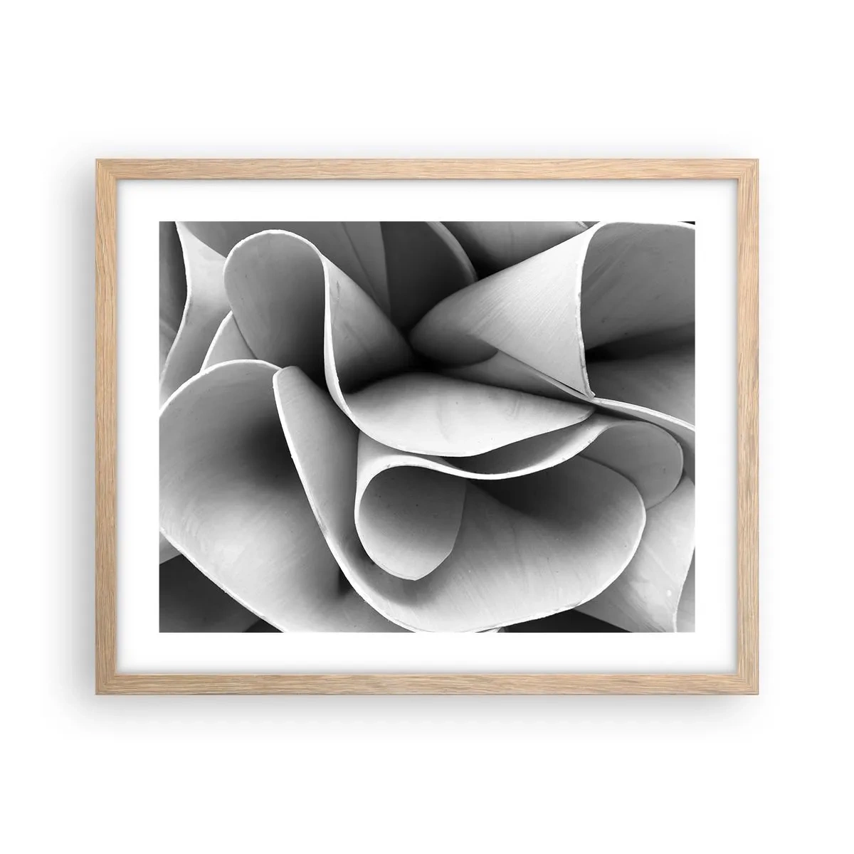 Poster în ramă de stejar deschis - Se întâmplă în spațiu - 50x40 cm
