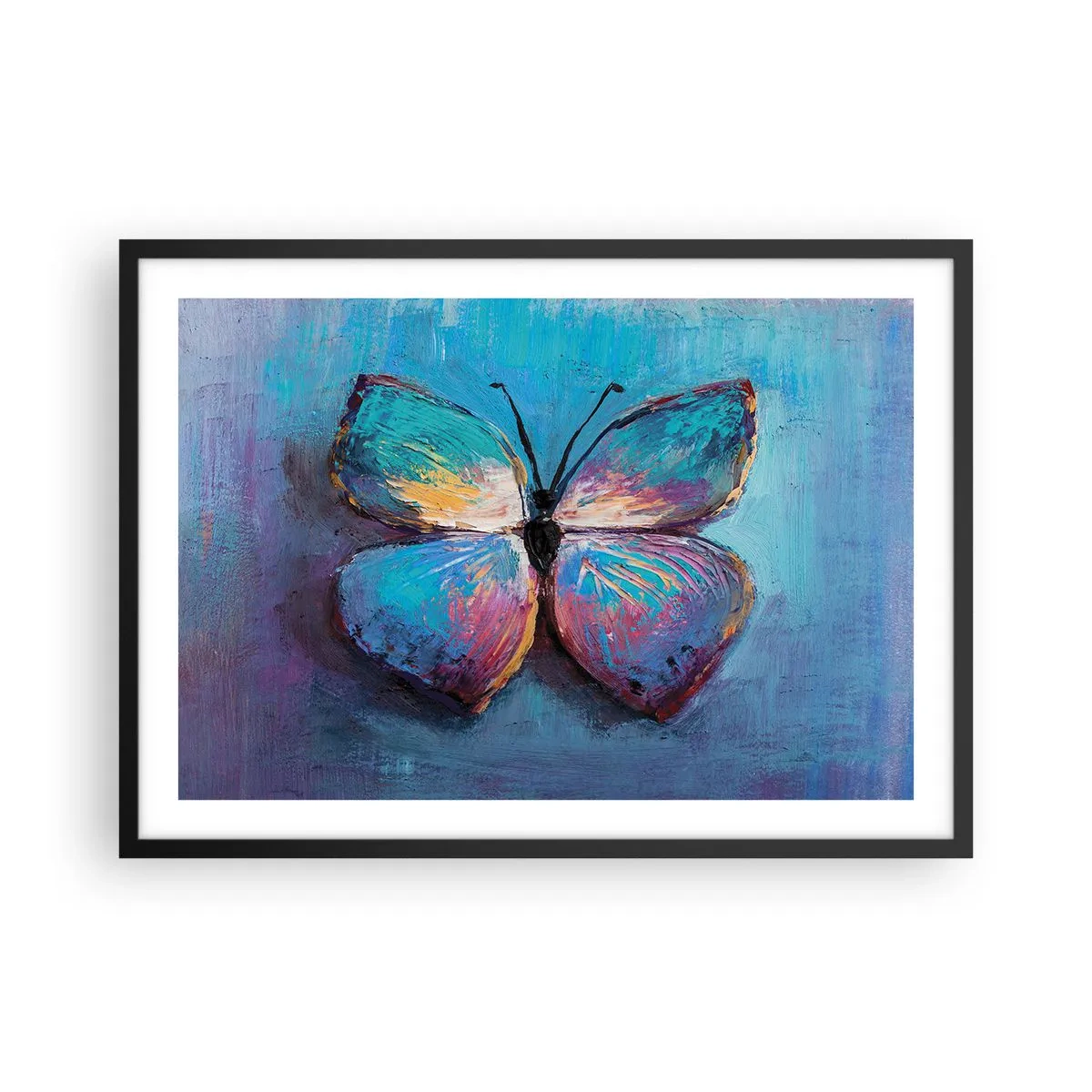 Poster în ramă neagră - În plină glorie - 70x50 cm