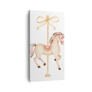 Tablou pe pânză - Într-un trap grațios - 55x100 cm