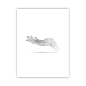 Poster - Mână arcuită - 30x40 cm