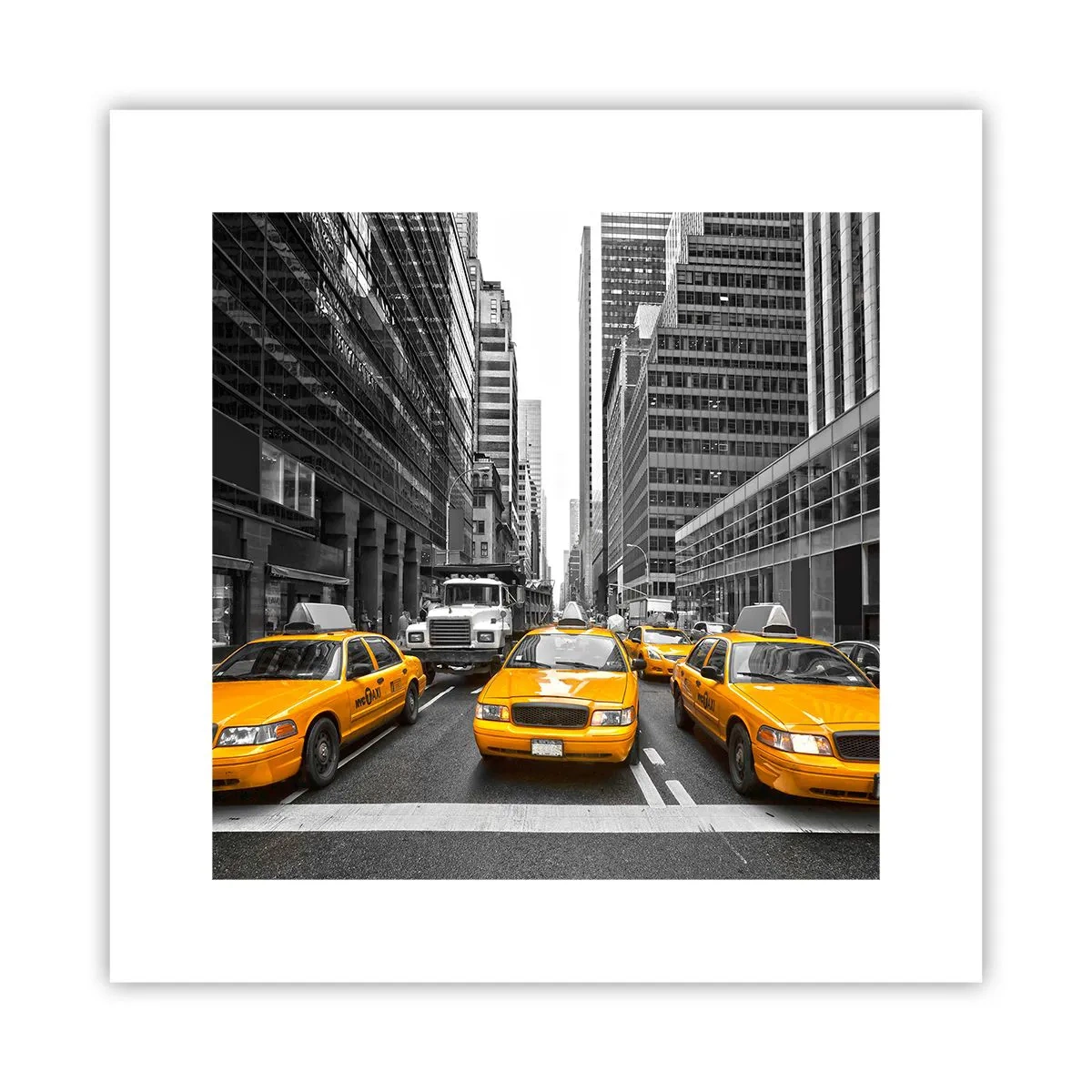 Poster - Noi suntem cei care colorăm orașul - 30x30 cm