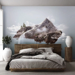Tapet Autoadeziv Deluxe Sticker - Prin ochii unui suprarealist - Abstracția, Fantezie, Insulă - 300x210 cm