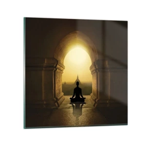 Tablou pe sticlă - Armonie completă - 40x40 cm