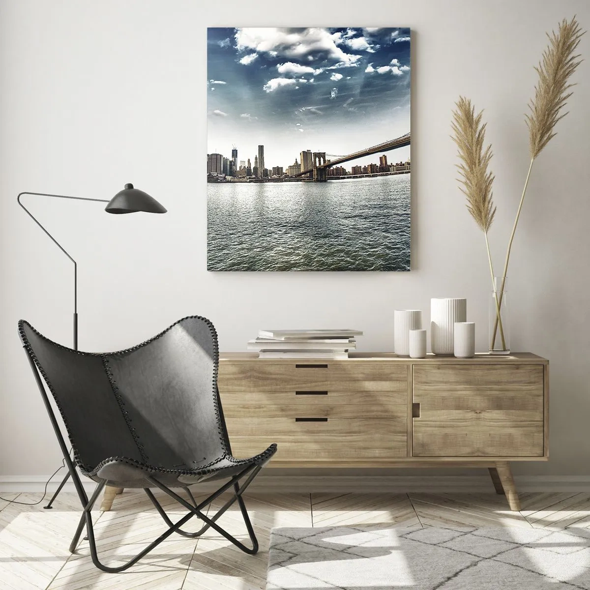 Tablou pe sticlă - Insula de sticlă - 50x70 cm