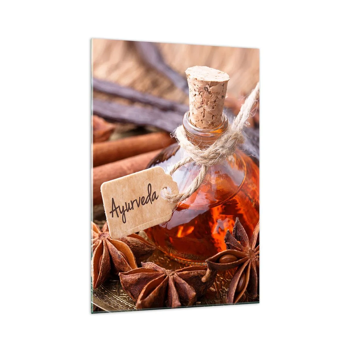 Tablou pe sticlă - Unitatea trupului și a spiritului - 70x100 cm