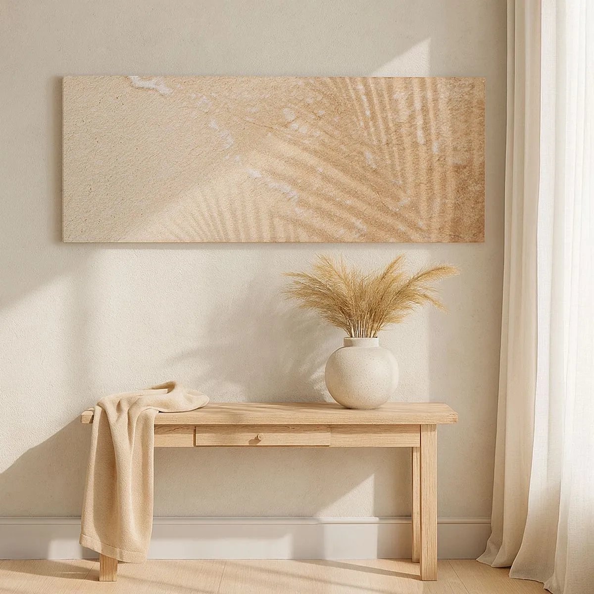 Tablou pe pânză - Umbra unei veri fierbinți - 100x40 cm