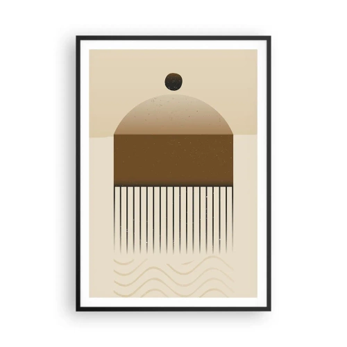 Poster în ramă neagră - Stări diferite - 70x100 cm