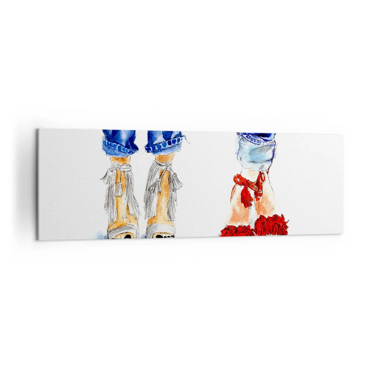 Tablou pe pânză - De ce nu mergem la o plimbare? - 160x50 cm