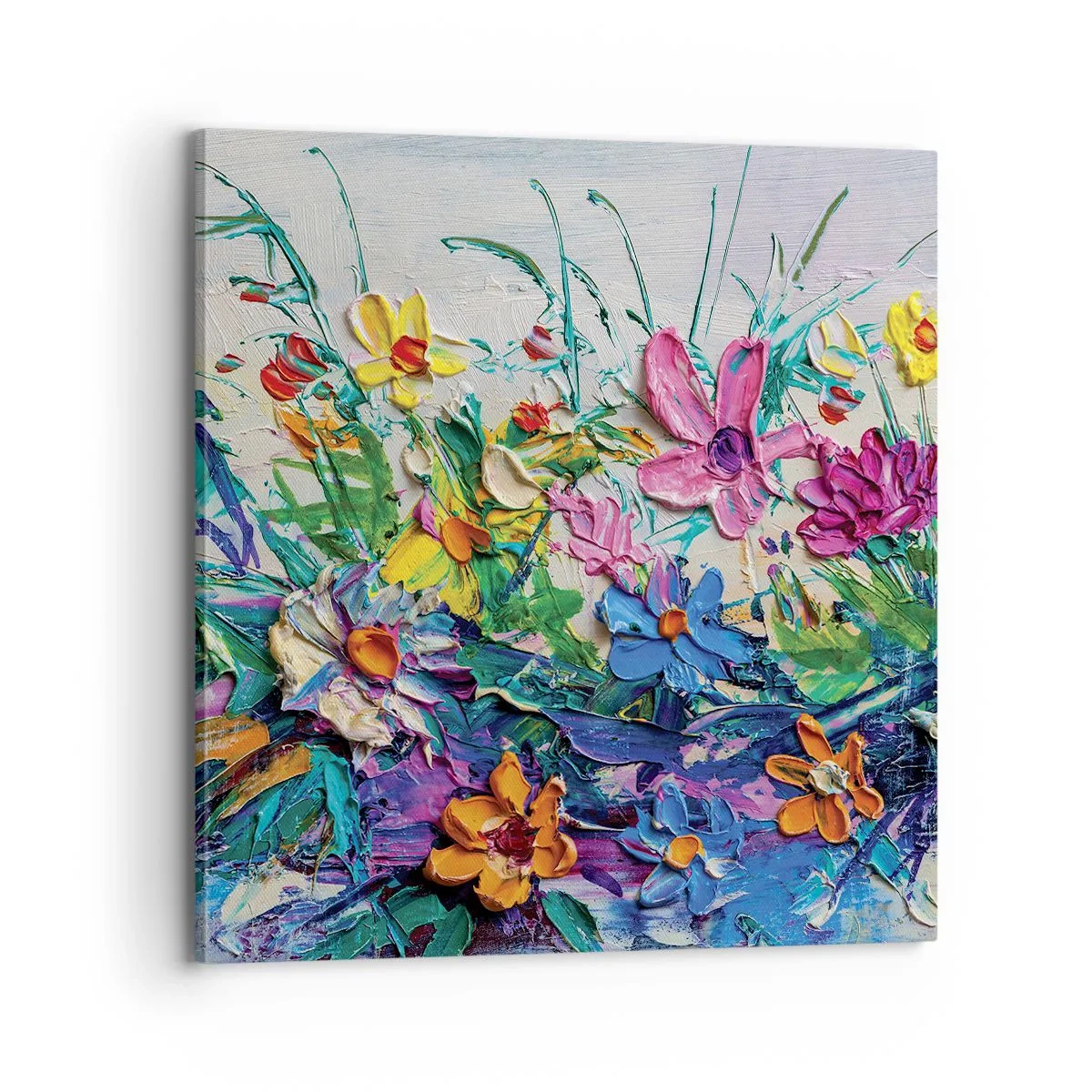 Tablou pe pânză - Nu este deloc o natură moartă - 70x70 cm