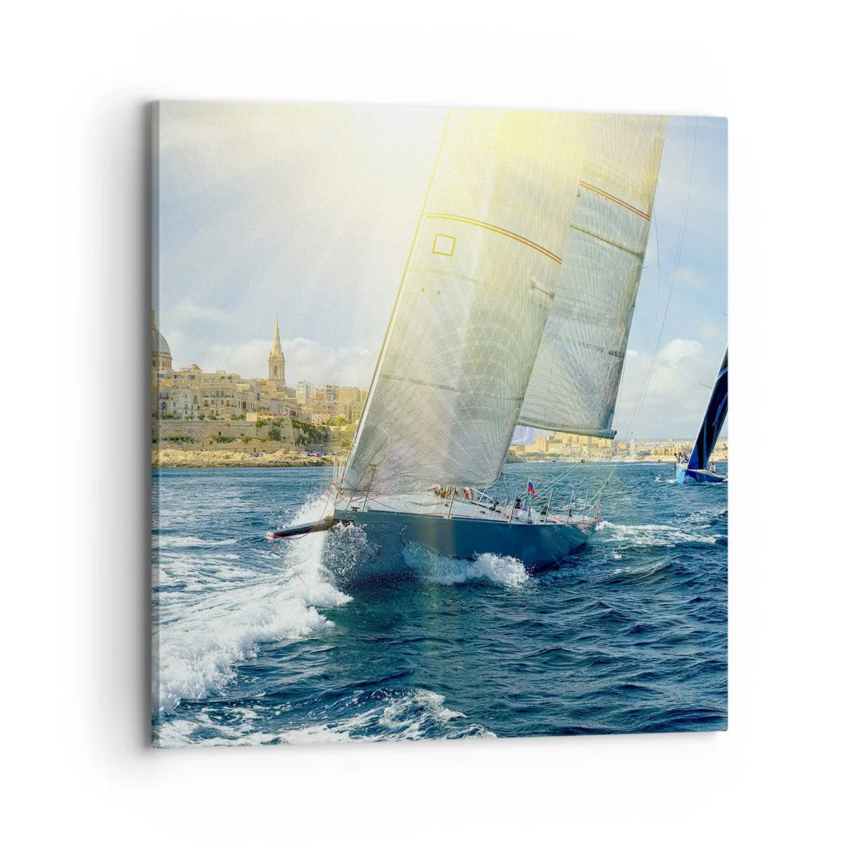 Tablou pe pânză - E timpul să părăsim orașul - 70x70 cm