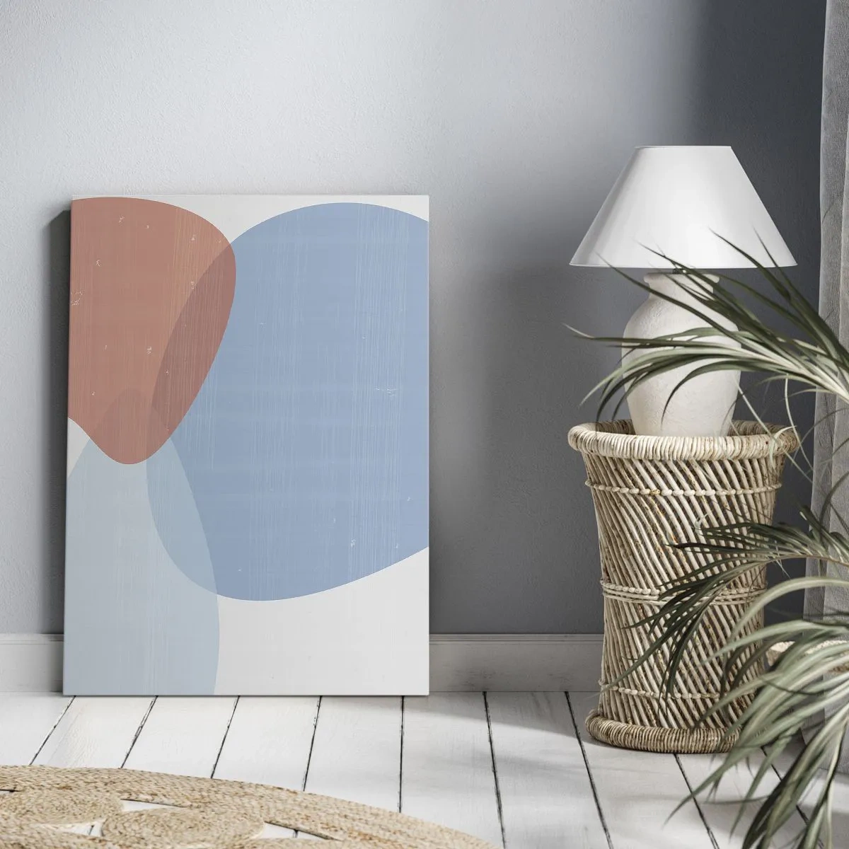 Tablou pe pânză - Relații pastelate - 70x100 cm