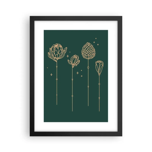 Poster în ramă neagră - Familia IERBEscu - 30x40 cm