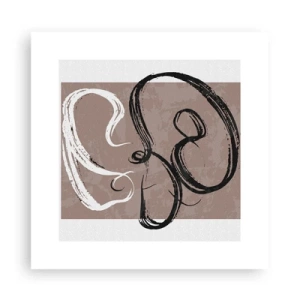 Poster - Compoziția - căutarea plenitudinii - 30x30 cm