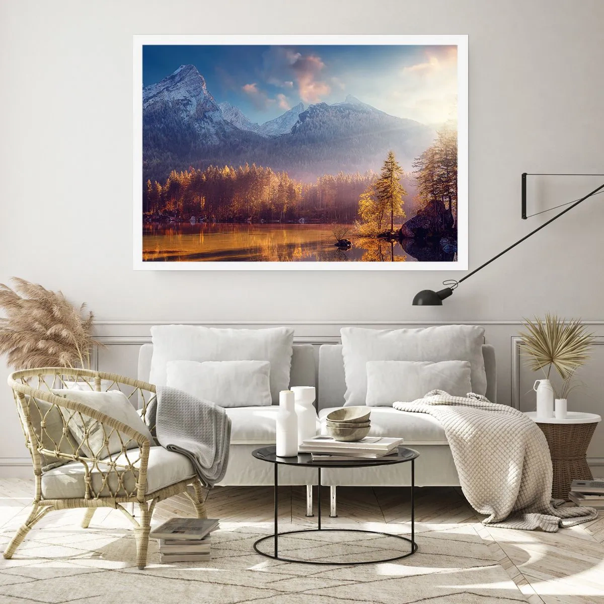 Poster - La munte și la deal - 40x30 cm