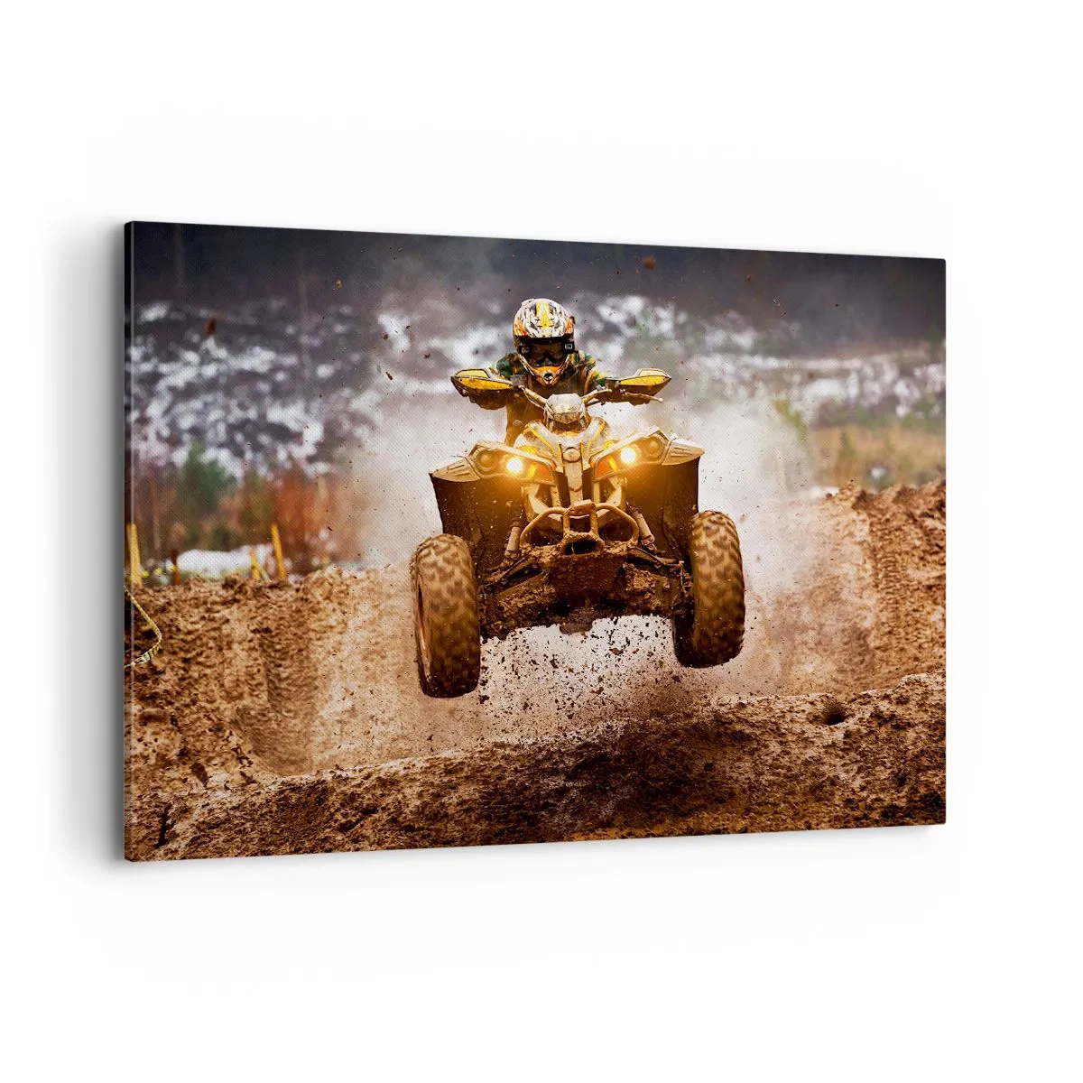 Tablou pe pânză - No risk no fun - 100x70 cm