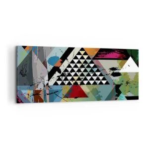 Tablou pe pânză - Cât de simplu - 100x40 cm