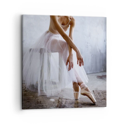 Tablou pe pânză - Înainte ca luminile rampei să strălucească - 70x70 cm