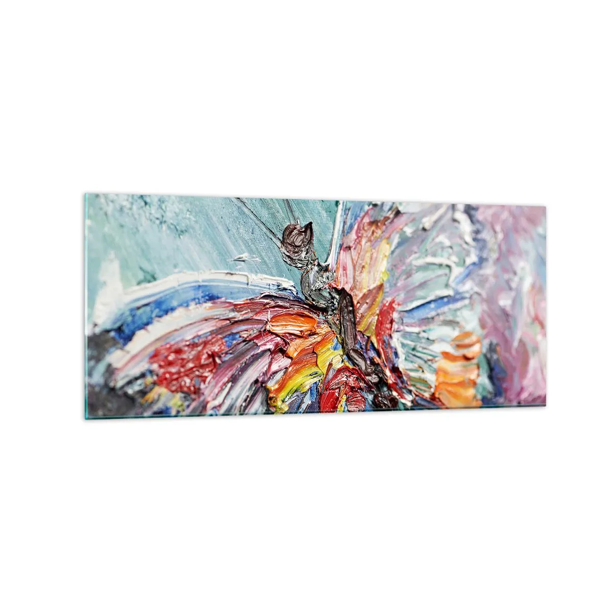 Tablou pe sticlă - Pictat de natura - 120x50 cm