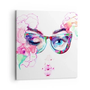 Tablou pe pânză - O promisiune ispititoare - 50x50 cm