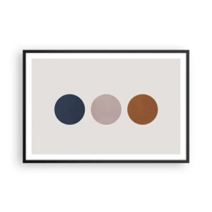 Poster în ramă neagră - Simbol de excelență - 91x61 cm