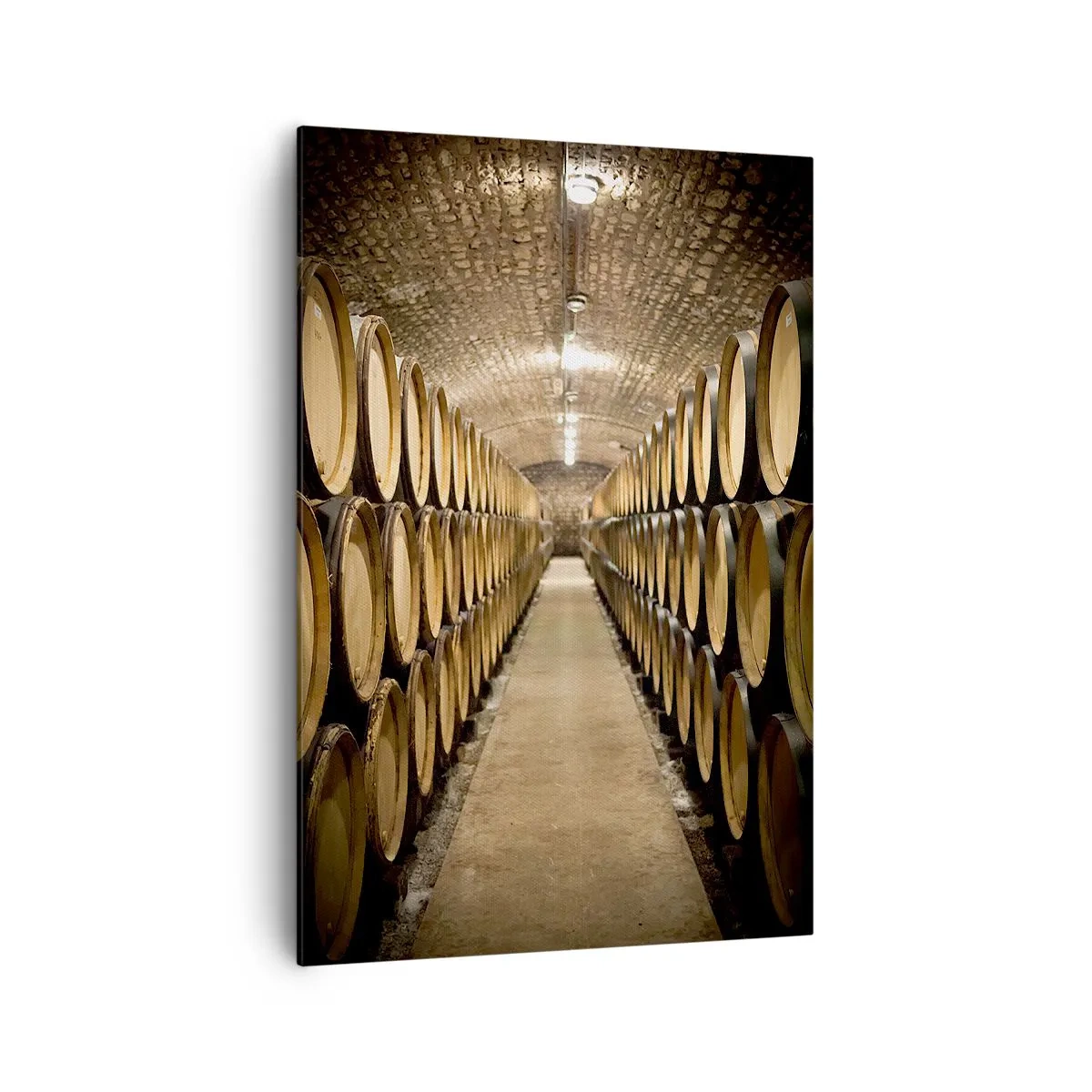 Tablou pe pânză - În pivniță de vin - 70x100 cm