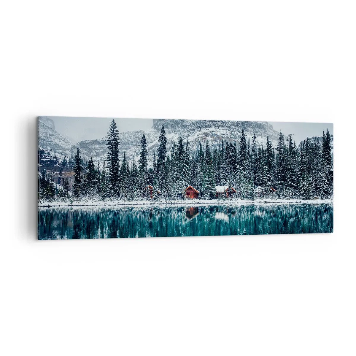 Tablou pe pânză - Refugiu canadian - 140x50 cm