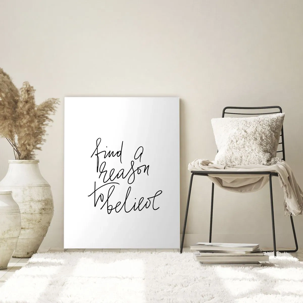 Tablou pe sticlă - Este posibil - 80x120 cm