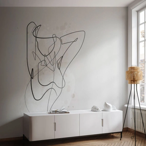 Tapet Premium Sand - Arta seducției - Femeie, Grafică, Bucată - 250x175 cm