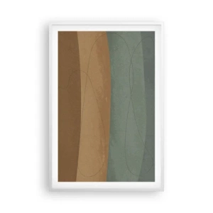 Poster în ramă albă - Compoziție orizontală - 61x91 cm